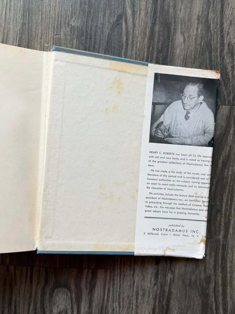 Nostradamus Inc. 1974 hardcover